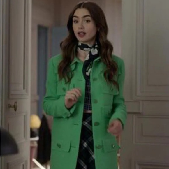 Authentic CHANEL Navy and White Floral Silk Scarf - Picture 7 of 7